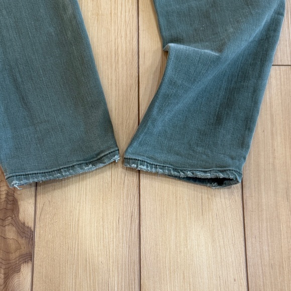 American Eagle Outfitters Green Super High Rise - Super Super Stretch Jegging - Picture 7 of 10